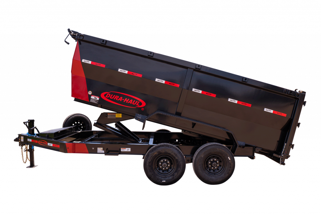 Rent the 6x12 Dump Trailer 10K GVWR (6,500 lb Capacity) Electric Brakes ...